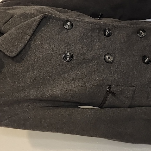 Grey 3 Button Jacket Women's size XL - Picture 5 of 8